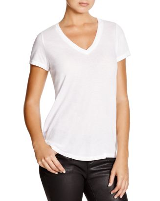 Splendid Very Light Jersey V-Neck Tee | Bloomingdale's