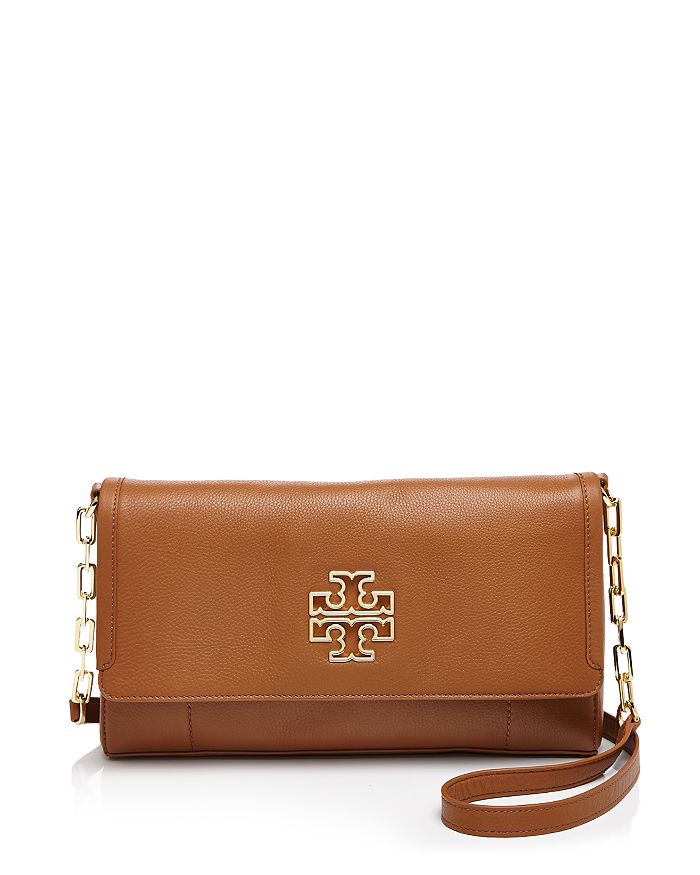 Tory Burch Britten Fold Over Messenger Crossbody | Bloomingdale's