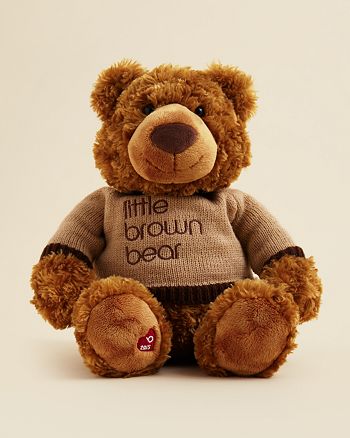 GUND Little Brown Bear Ltd Edition 2004 Purple Sweater Bloomingdales W/tag for sale online 