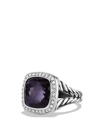 David Yurman - Albion Ring with Black Orchid and Diamonds