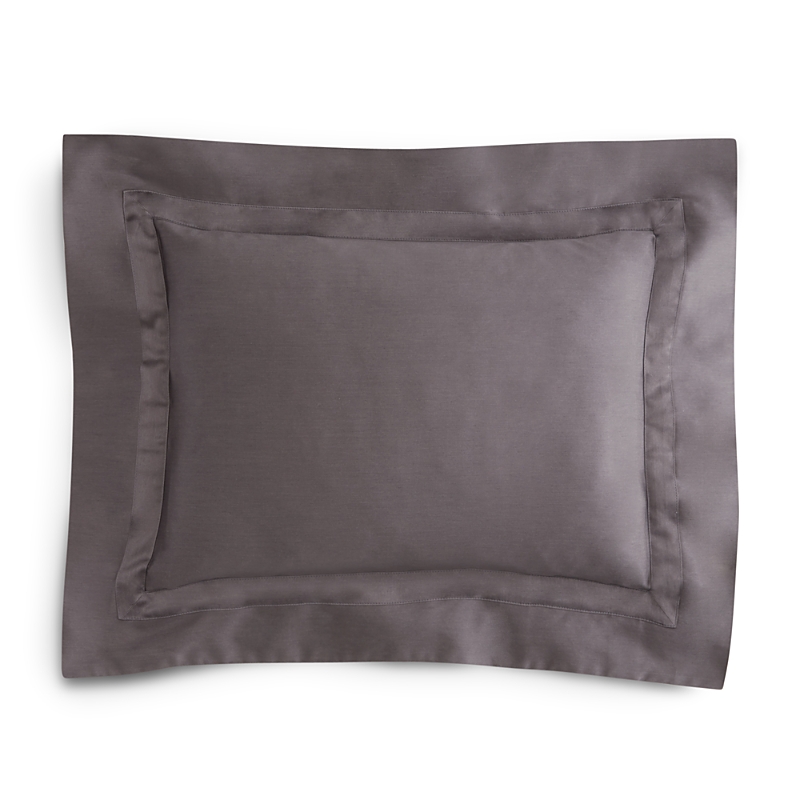 Matouk Nocturne Boudoir Sham In Charcoal