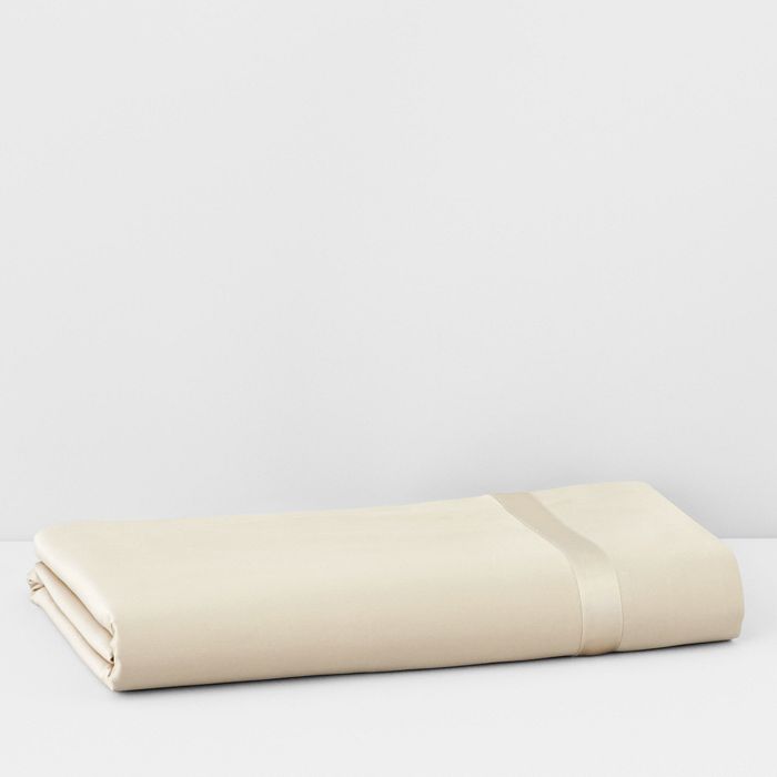 Matouk Nocturne Sateen Fitted Sheet, Queen In Honey