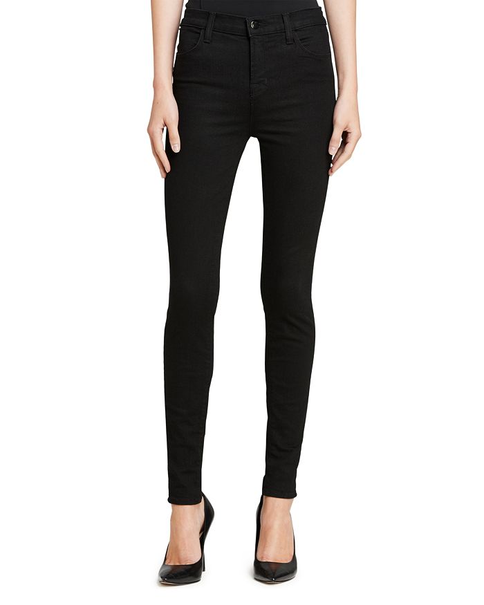 J Brand Black Maria High Rise Skinny Jeans J BRAND W S s Online Store