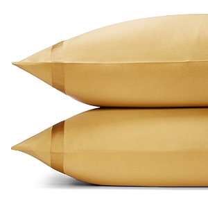 Matouk Nocturne Sateen King Pillowcase, Pair In Bronze