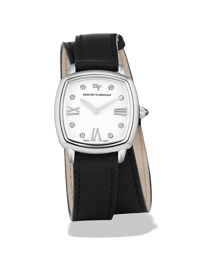 David Yurman Albion Leather Watch 27mm Bloomingdale s