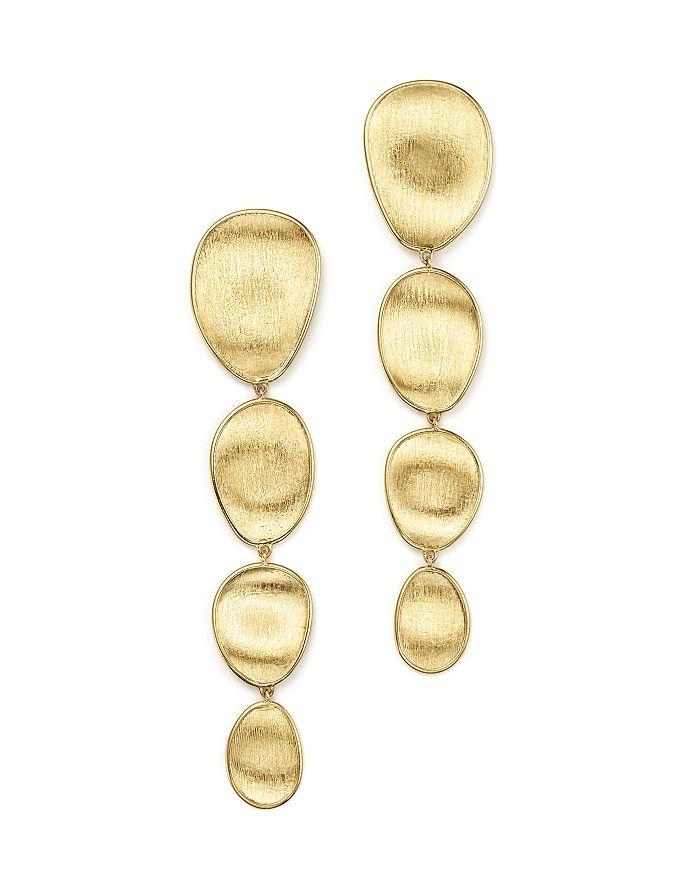 Marco Bicego 18K Yellow Gold Engraved Drop Earrings Bloomingdale s