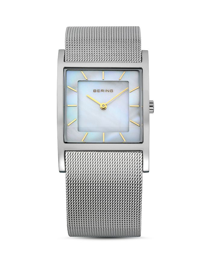 Bering Classic Mother-of-pearl Dial Watch, 26mm In Silver