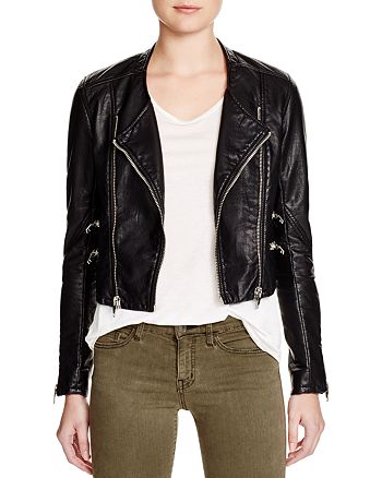 BLANKNYC - Faux Leather Moto Jacket