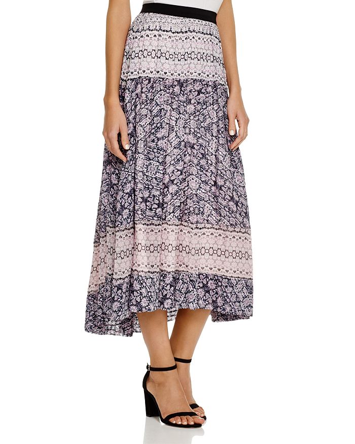 Rebecca Taylor Marrakech Paisley Print Skirt | Bloomingdale's