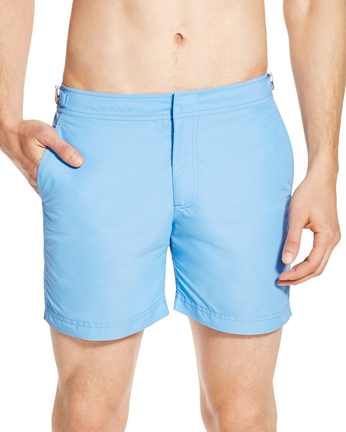 Orlebar Brown Riviera Buckle-detail Swim Shorts - Men's - Polyamide/polyester In Riviera
