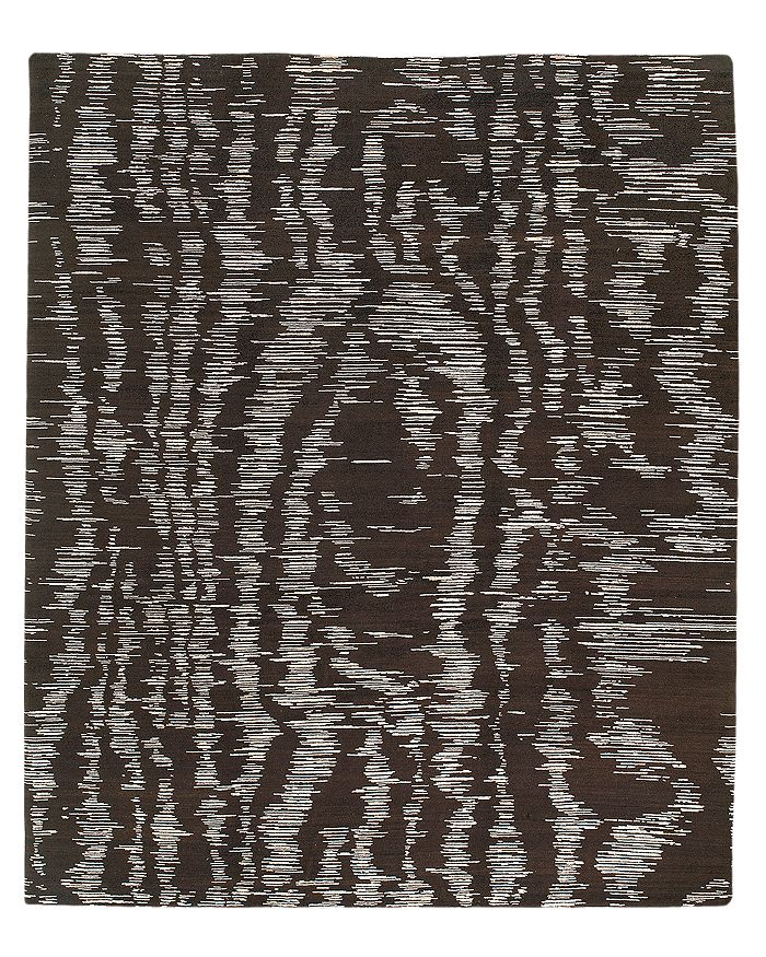 Tufenkian Artisan Carpets Moire Bittersweet Area Rug, 12' X 16' In Brown