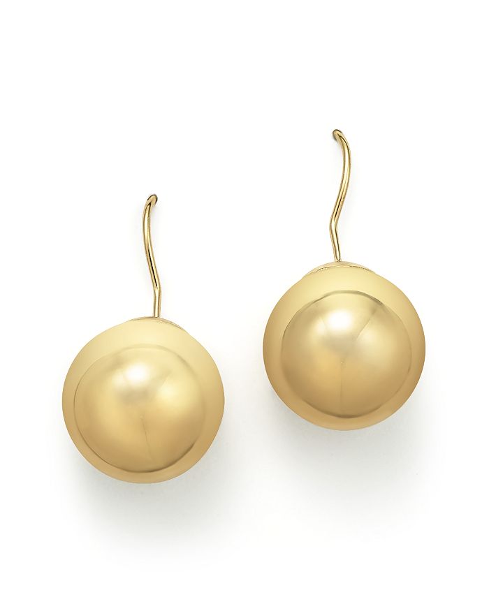 Bloomingdale's 14k Yellow Gold Ball Earrings - 100% Exclusive