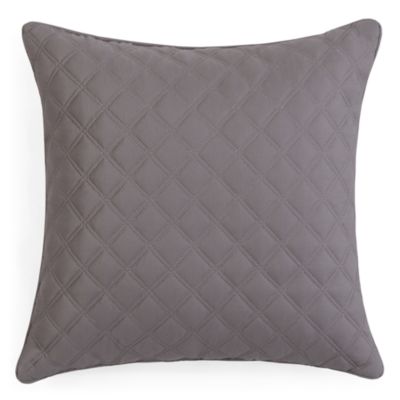 Hudson Park Double Diamond Decorative Pillow, 16" x 16" - Exclusive