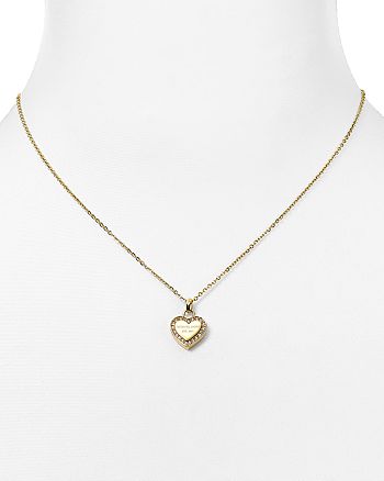 Michael Kors Heart Pendant Necklace, | Bloomingdale's