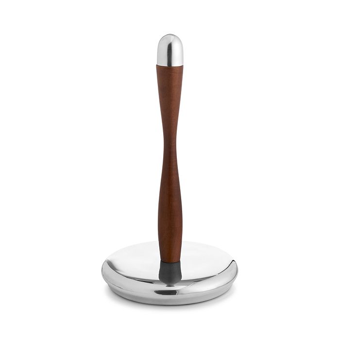 Nambe Curvo Paper Towel Holder