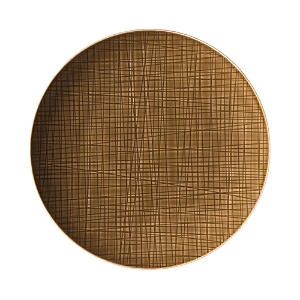 Rosenthal Mesh Dinner Plate In Walnut