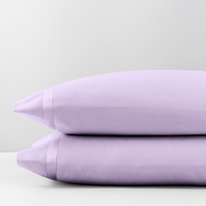 Shop Matouk Nocturne Sateen King Pillowcase, Pair In Violet