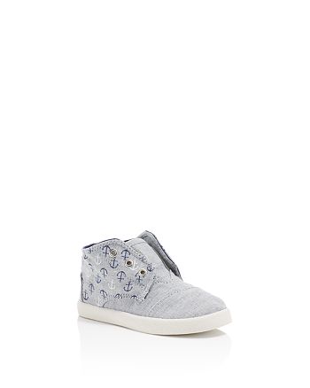 Toms Boys Paseo Chambray Mid Sneakers Walker Toddler Bloomingdale S