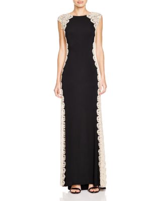 Avery G Lace Side Detail Gown | Bloomingdale's