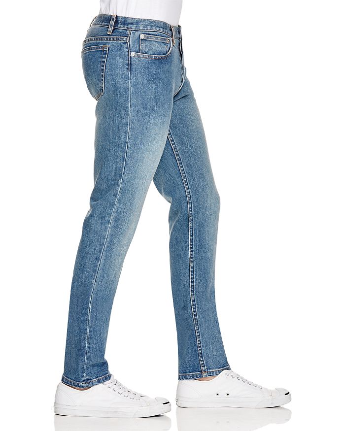 Shop A.p.c. Petit New Standard Slim Fit Jeans In Stonewash