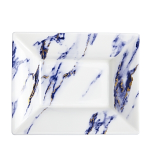 Prouna Marble Catchall Tray In Azure Marble
