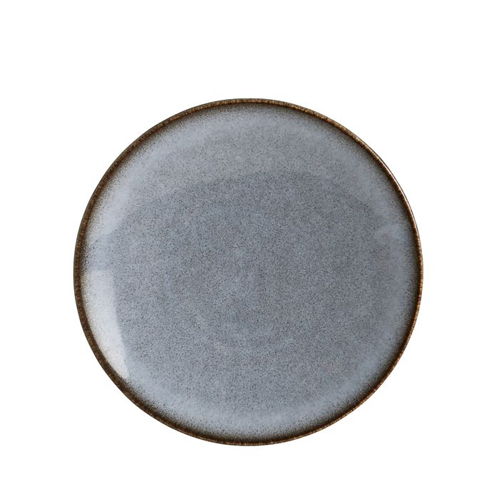 Jars Tourron Blue Chardon Dessert Plate In Black/grey