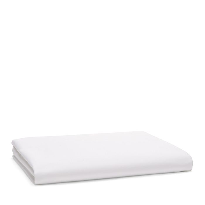 Hudson Park Collection Hudson Park Italian Percale Stitch Extra Deep Fitted Sheet, Queen - 100% Exclusive In White