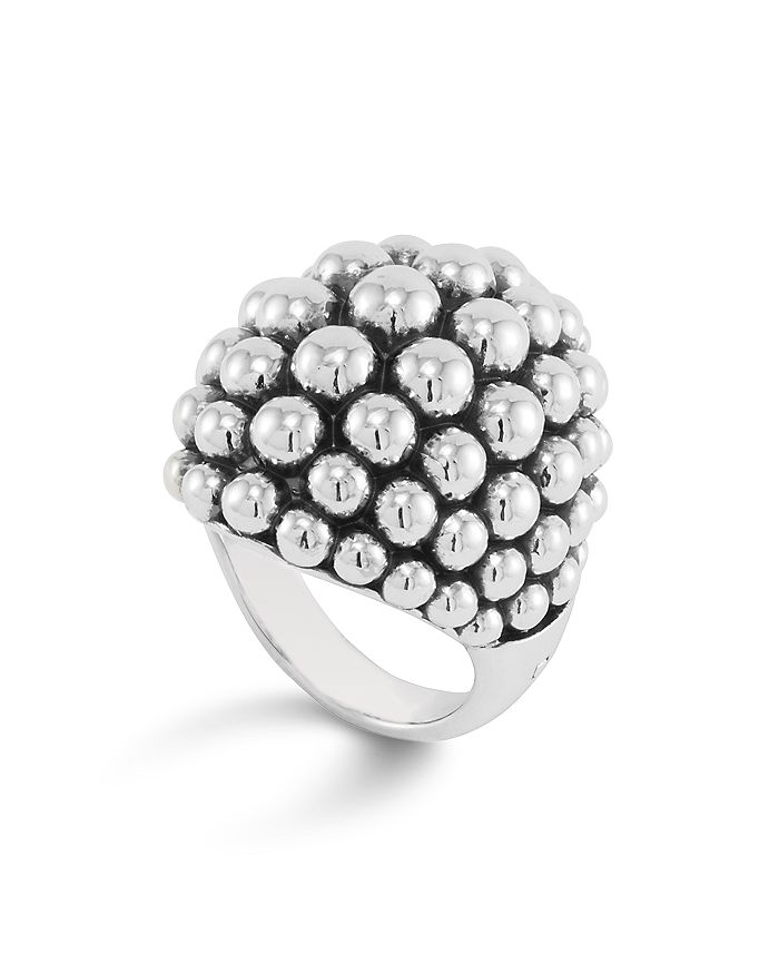 LAGOS Sterling Silver Signature Caviar Ring Bloomingdale s