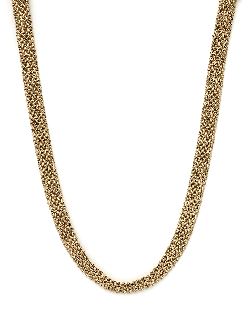 Bloomingdale's Fine Collection Woven Necklace in 14K Yellow Gold, 18 - Exclusive