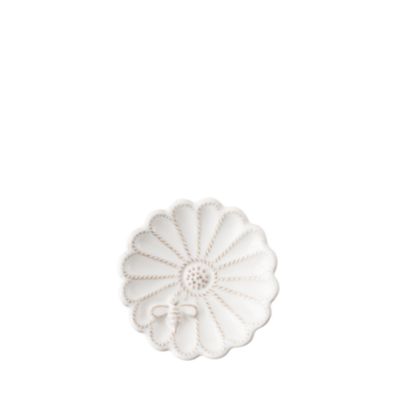 Jardins du Monde Whitewash 3.5" Mini Blossom Dish
