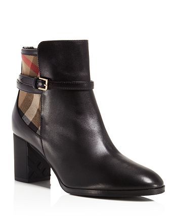 burberry block heels