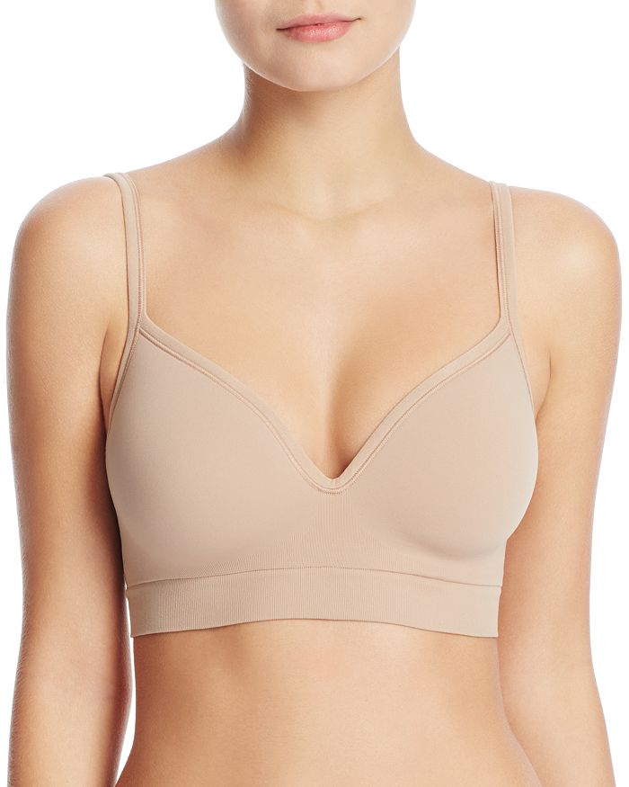 Yummie by Heather Thomson Women's Dawn Ultralight Seamless Wire Free  Contour Bra, Almond, X-Small : : Clothing, Shoes & Accessories