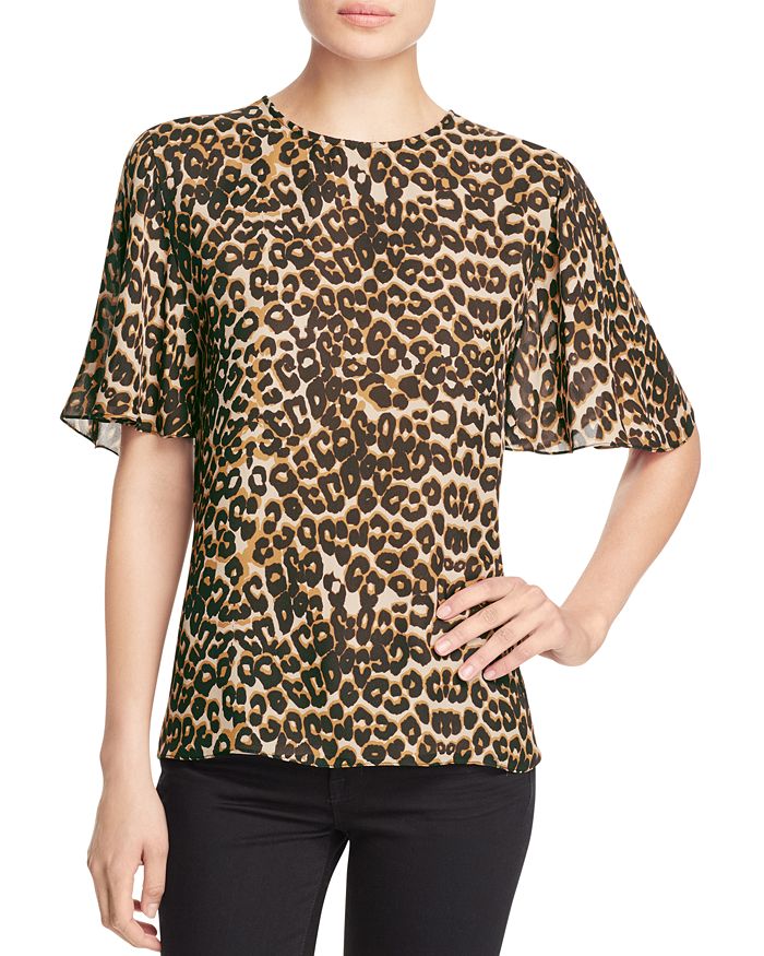 Rebecca minkoff leopard best sale sweatshirt