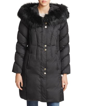 Via Spiga Smocked Waist Puffer Coat | Bloomingdale's