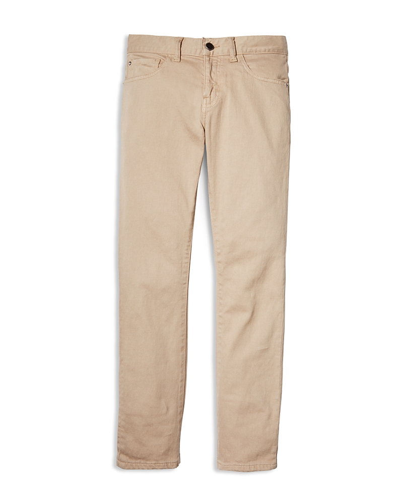 Shop Dl1961 Boys' Brady Slim Straight Twill Pants - Big Kid In Birch