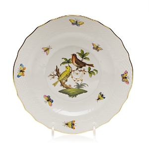Herend Rothschild Bird Salad Plate In Motif 06