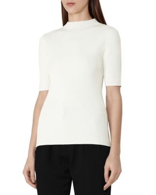 REISS - Evangelina Mock Neck Top