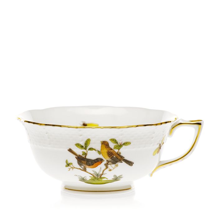 Herend Rothschild Bird Tea Cup In Motif 09