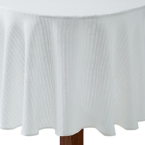 Mode Living Greenwich Tablecloth, 78 Round In White