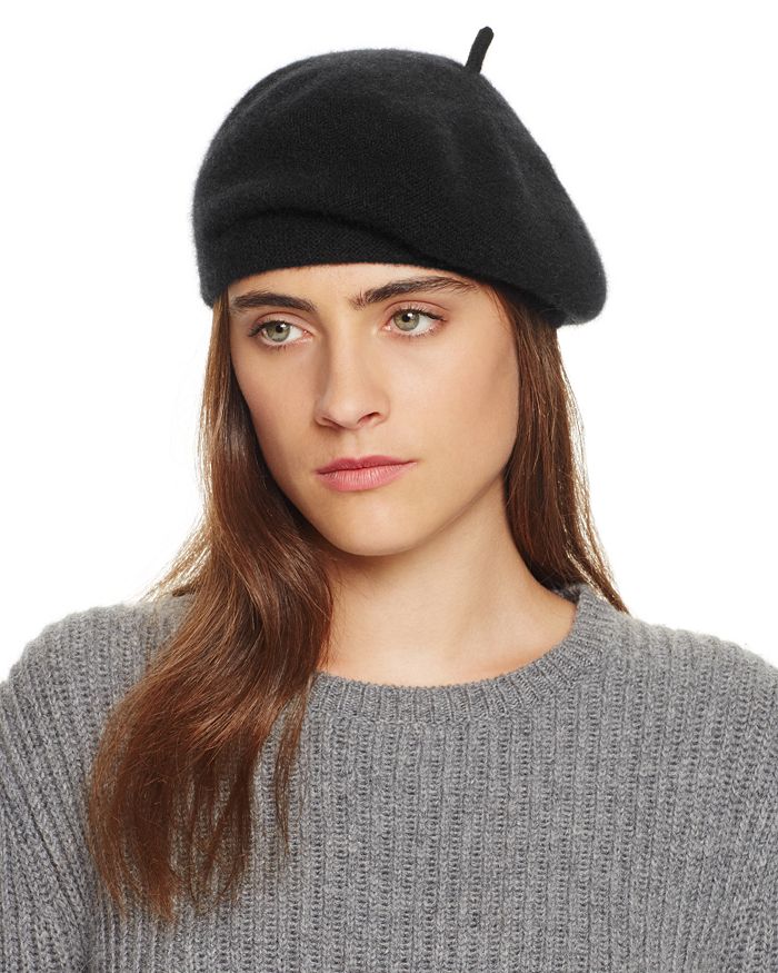 C by Bloomingdale's Cashmere Angelina Beret - 100% Exclusive ...