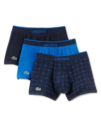 Lacoste Stretch Cotton Trunks - Pack of 3 | Bloomingdale's