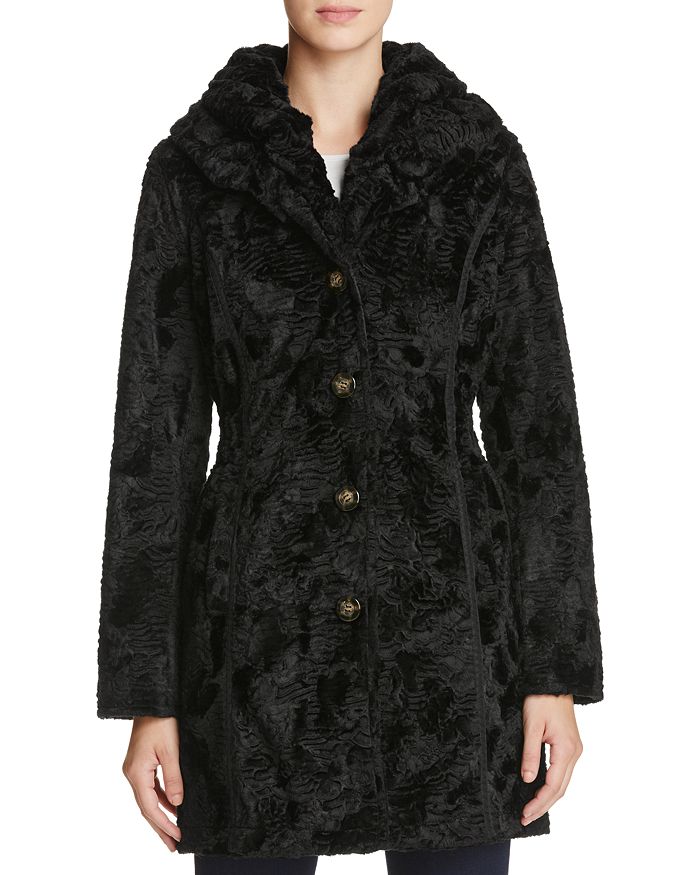 Laundry reversible hotsell faux fur coat