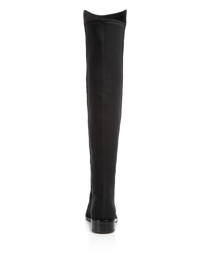 Shop Stuart Weitzman Women's 5050 Over-the-knee Boots In Black Leather