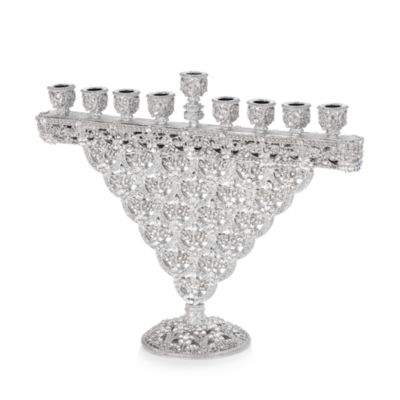 Crystal Sinclair Menorah 