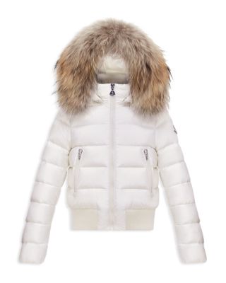 moncler fur bomber jacket