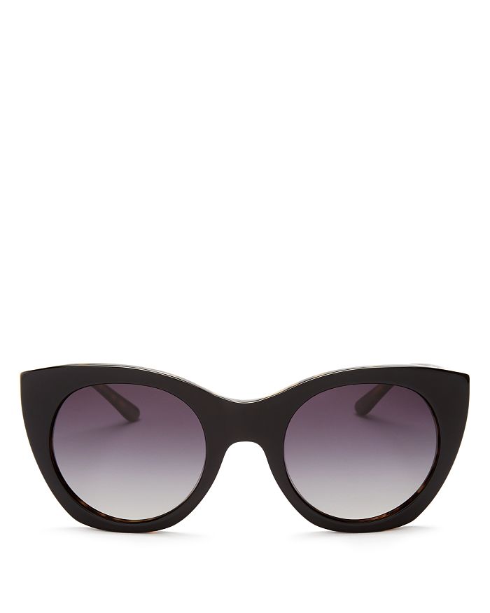 Tory Burch Women's Polarized Cat Eye Sunglasses, 52mm | Bloomingdale's