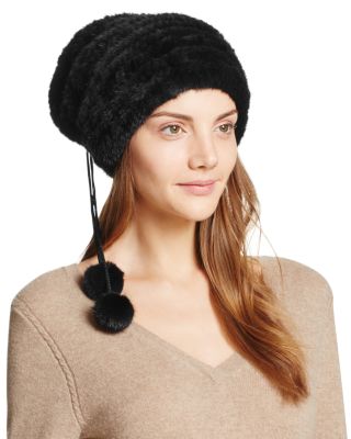 fur hat bloomingdales