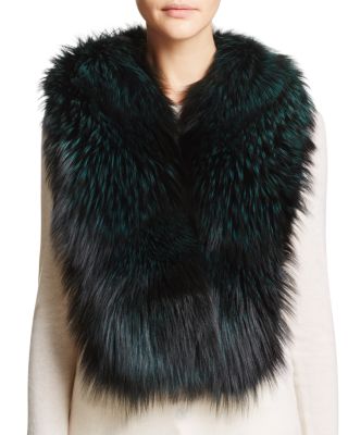 Maximilian Furs - Airgallon Fox Fur Scarf