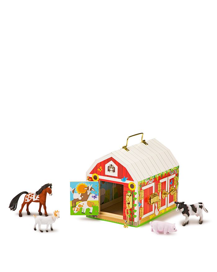 Melissa and doug hot sale barn with latches
