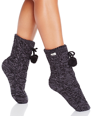 Ugg Pom-Pom Fleece Lined Socks